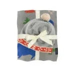 Pendleton Knit Baby Blanket & Beanie