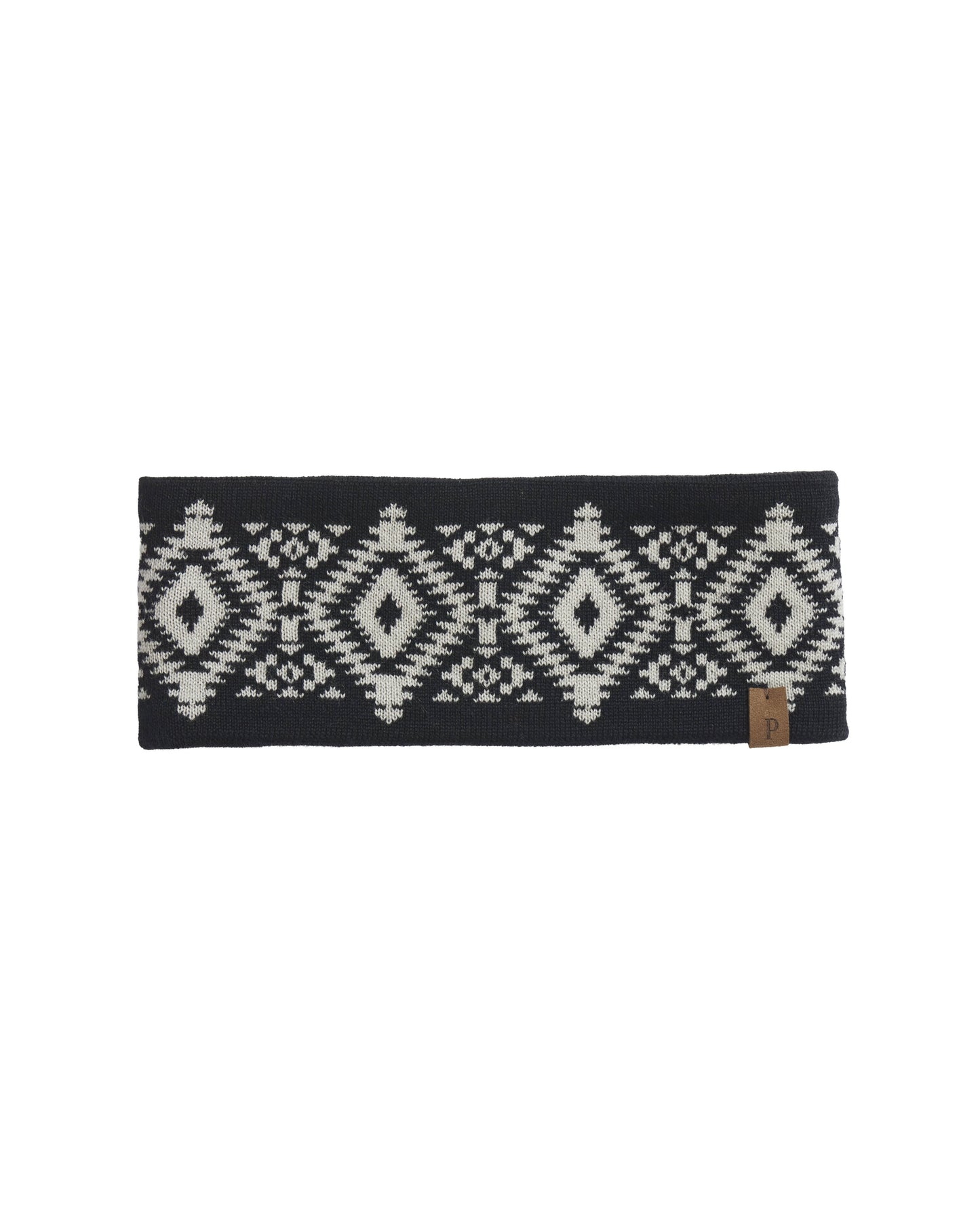 Fleece-Lined Headband - Los Ojos Black