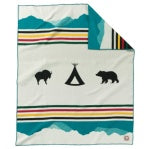 Pendleton Jacquard Napped Robe; Crown of the Continent