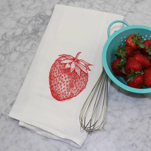 Strawberry Tea Towel