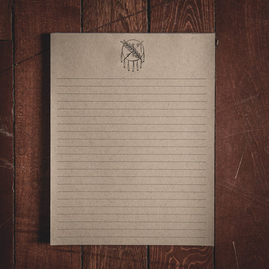 OKLAHOMA COLLECTION: Large-8.5x11in Notepad