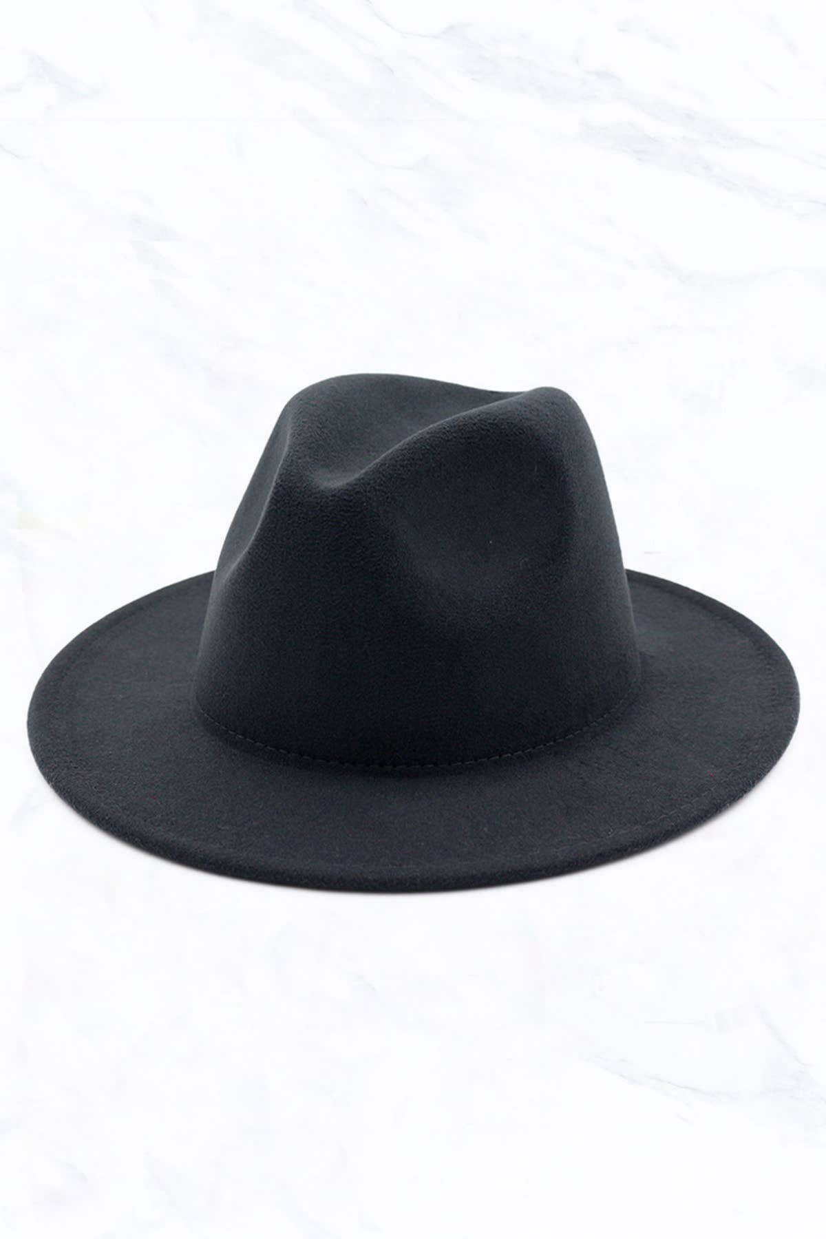 Retro Flat Fedora Hat