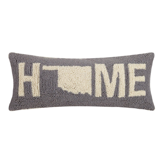 Oklahoma Home Hook Pillow
