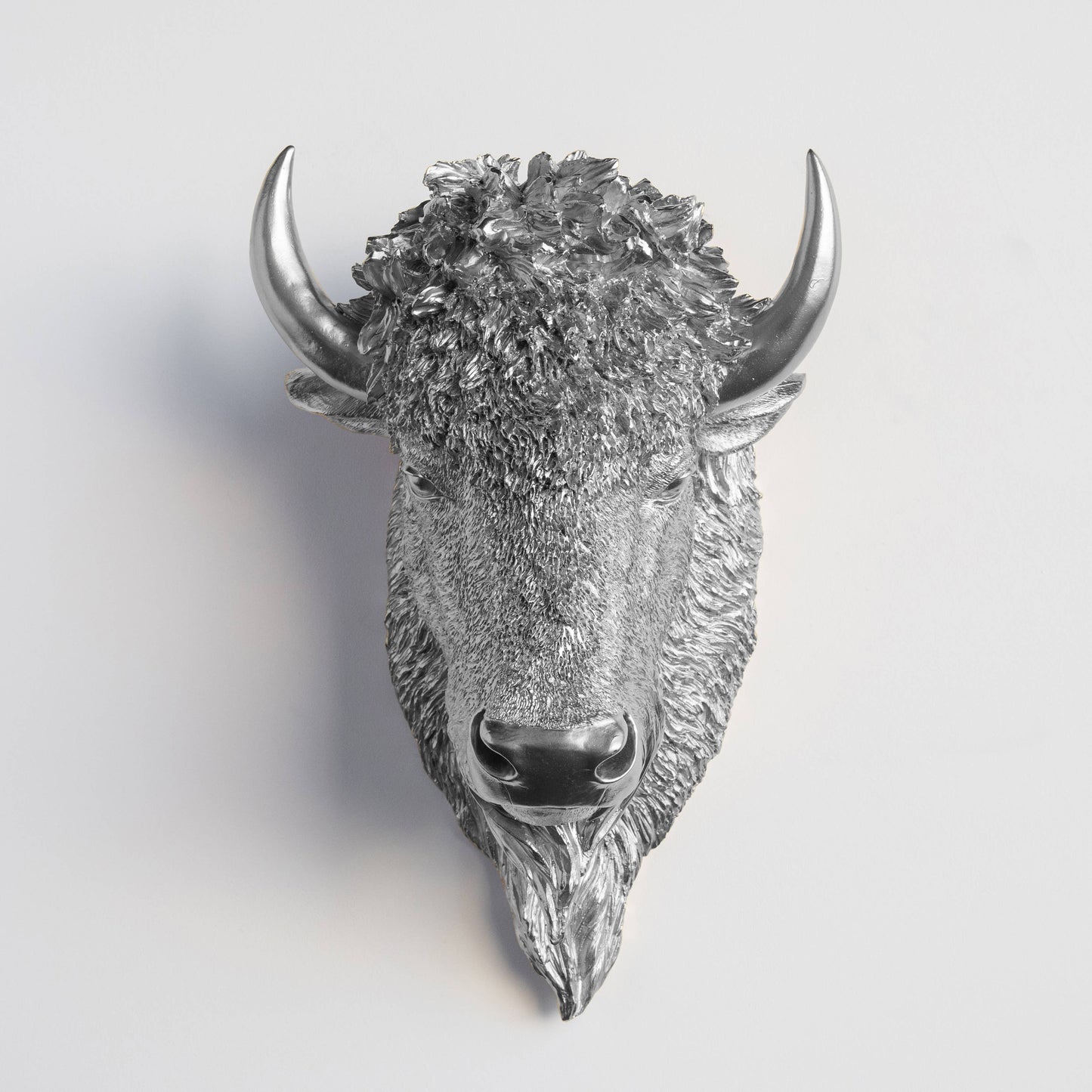 Faux Bison Wall Mount