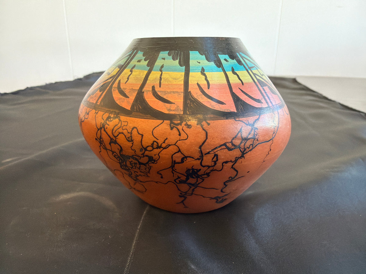 Horsehair Pottery