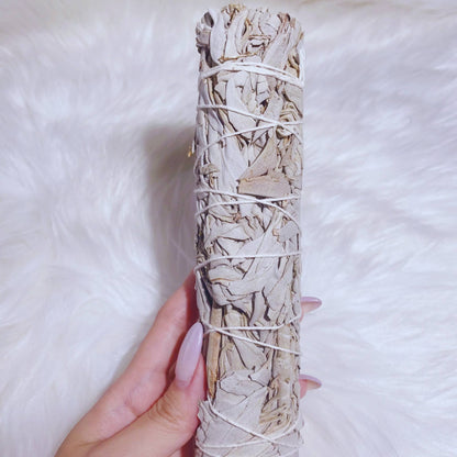 White Sage 9" Smudge Sticks Bundle