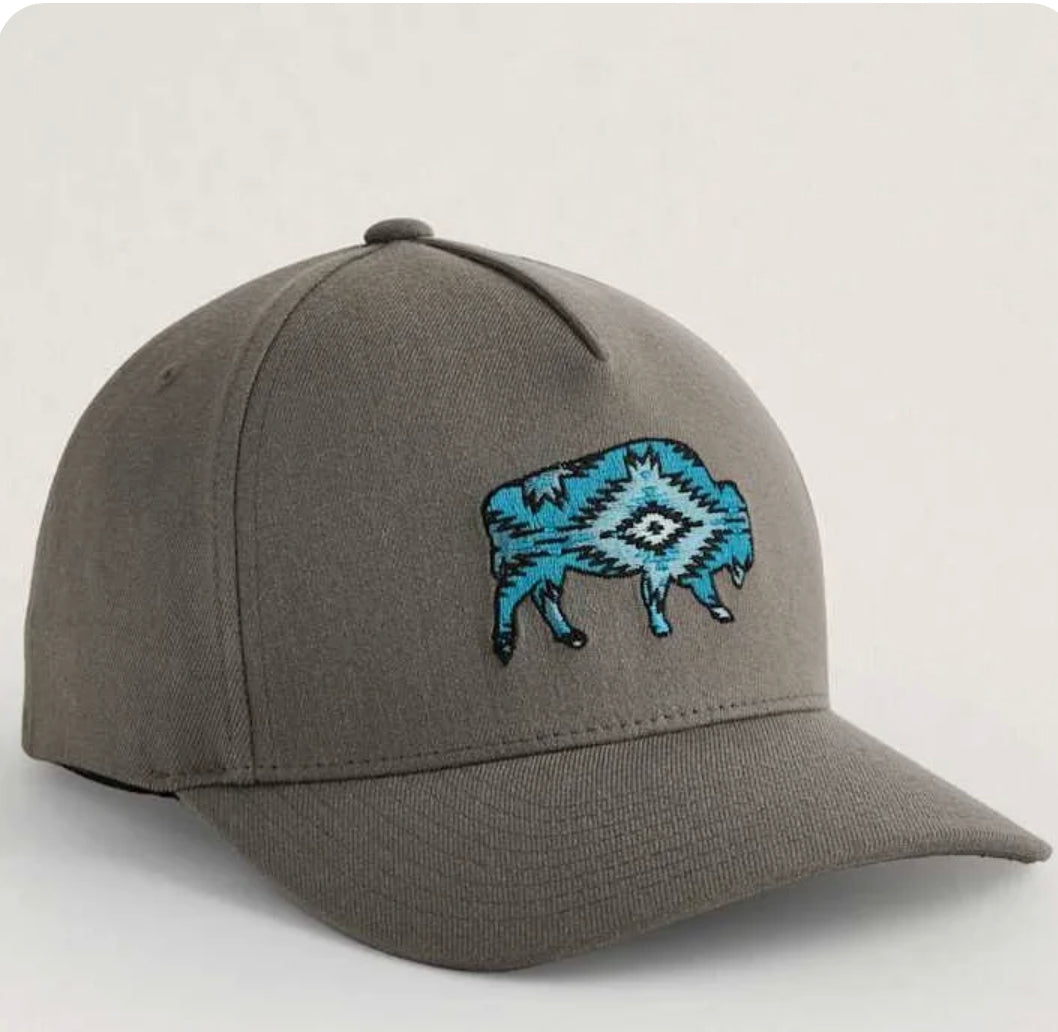 Pendleton Embroidered Hat Buffalo Aqua