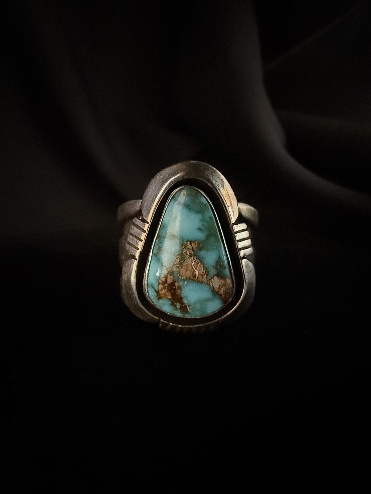 Turquoise/Sterling Silver Ring (Size 11)