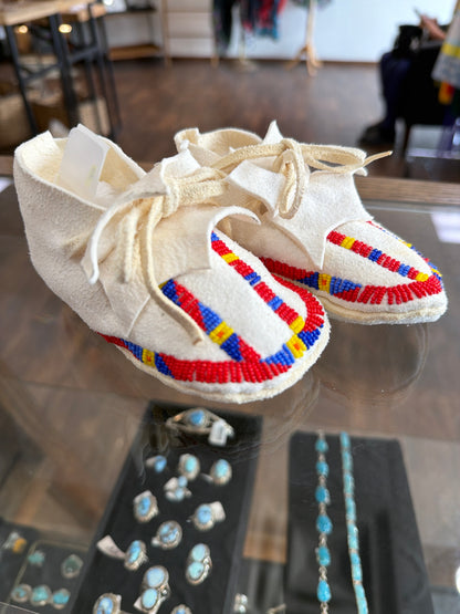 Beaded baby Moccasins