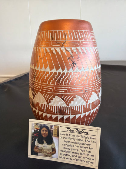 Horsehair Pottery - Copper