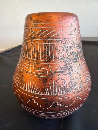 Horsehair Pottery - Copper