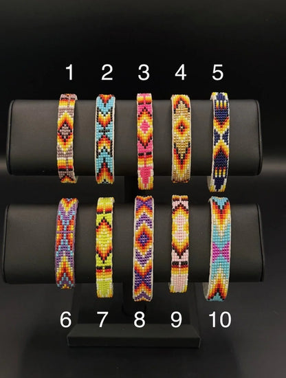 Beaded Bracelets - 7 Row Design