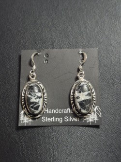 White Buffalo Turquoise & Sterling Silver