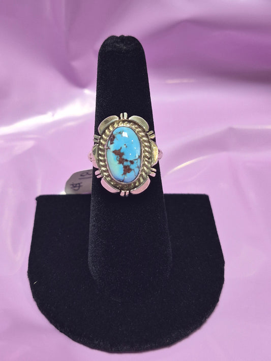 Golden Hills Turquoise & Sterling Silver