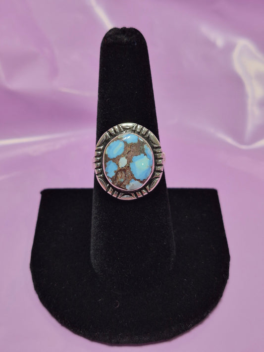 Golden Hills Turquoise & Sterling Silver Ring