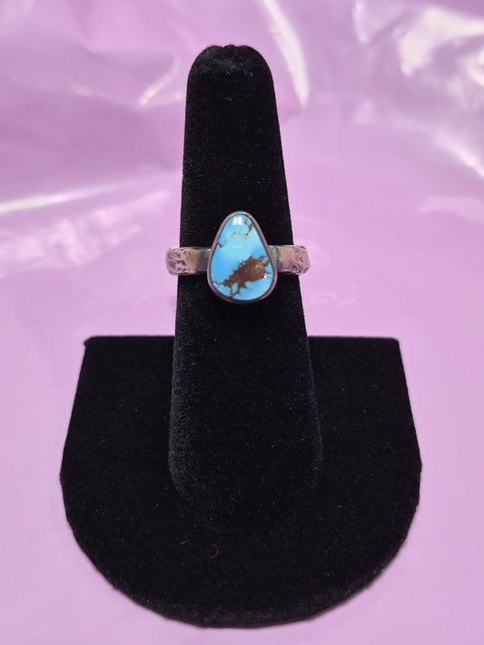 Golden Hills Turquoise & Sterling Silver Ring