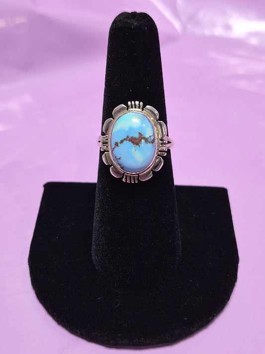 Golden Hills Turquoise & Sterling Silver Ring