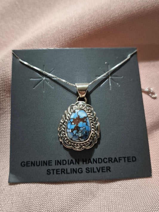 Golden Hills Turquoise & Sterling Silver Necklace