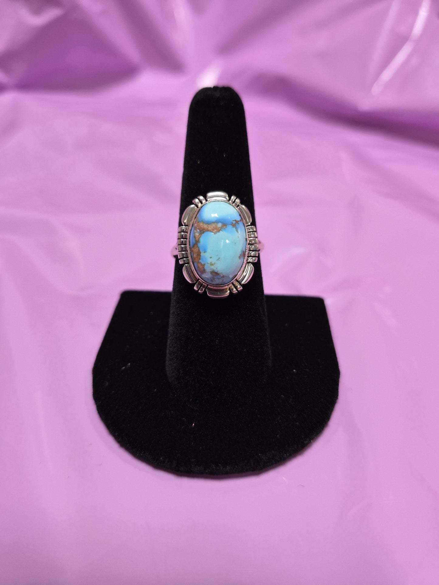 Golden Hills Turquoise & Sterling Silver Ring