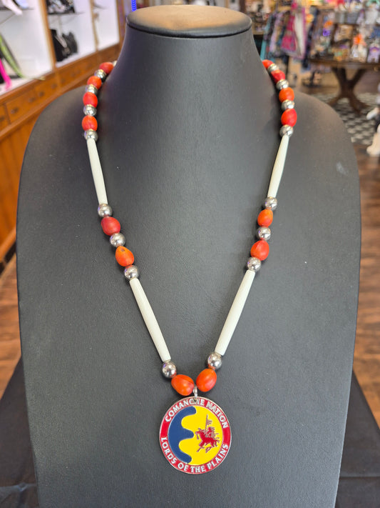 Comanche Nation - Mescal Necklace
