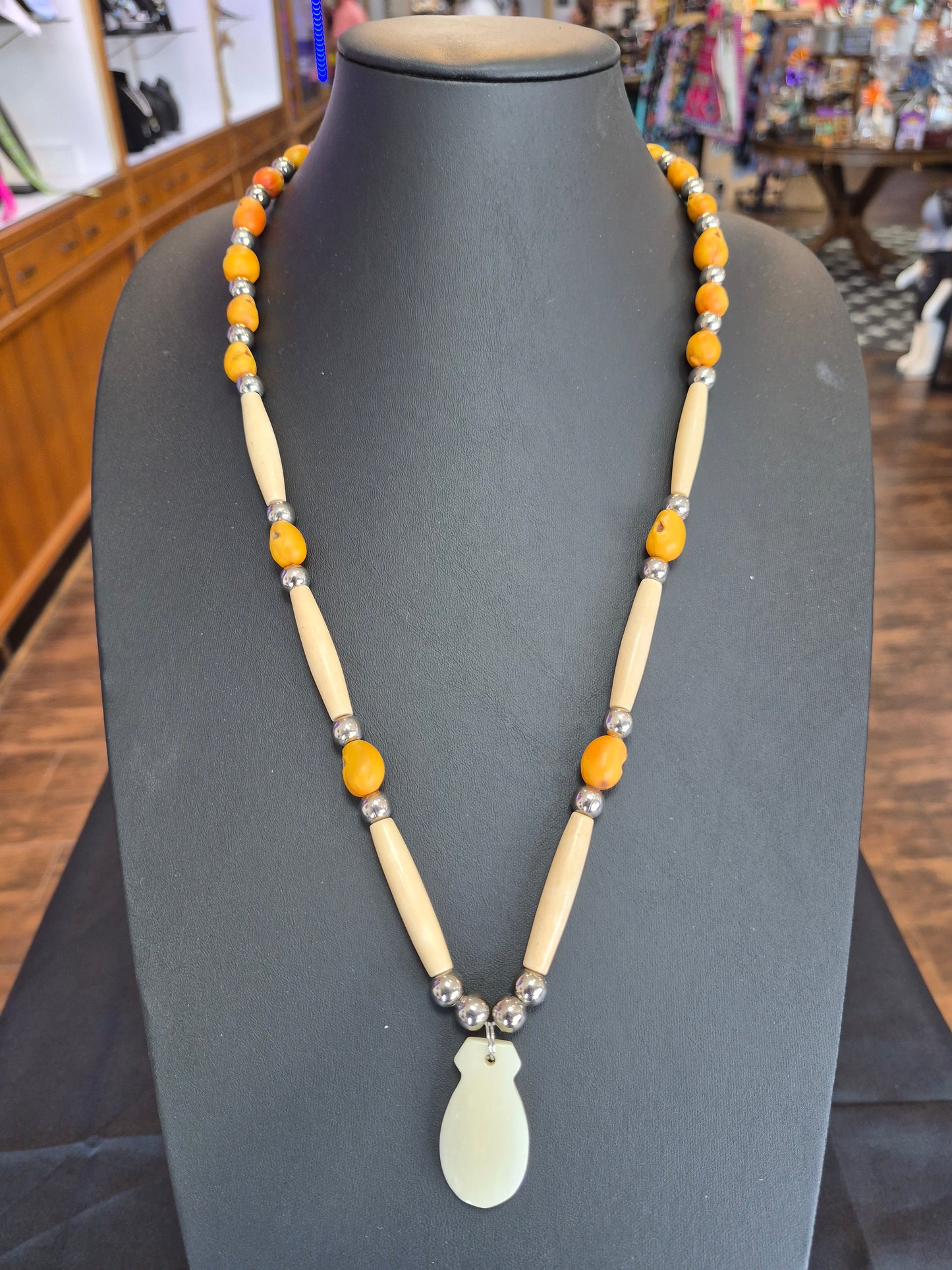 Mescal (yellow) Necklace
