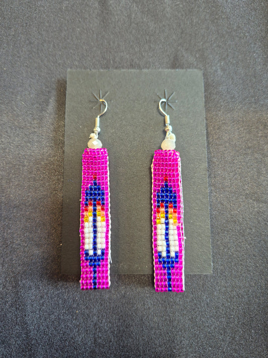 Loom Beaded Earrings