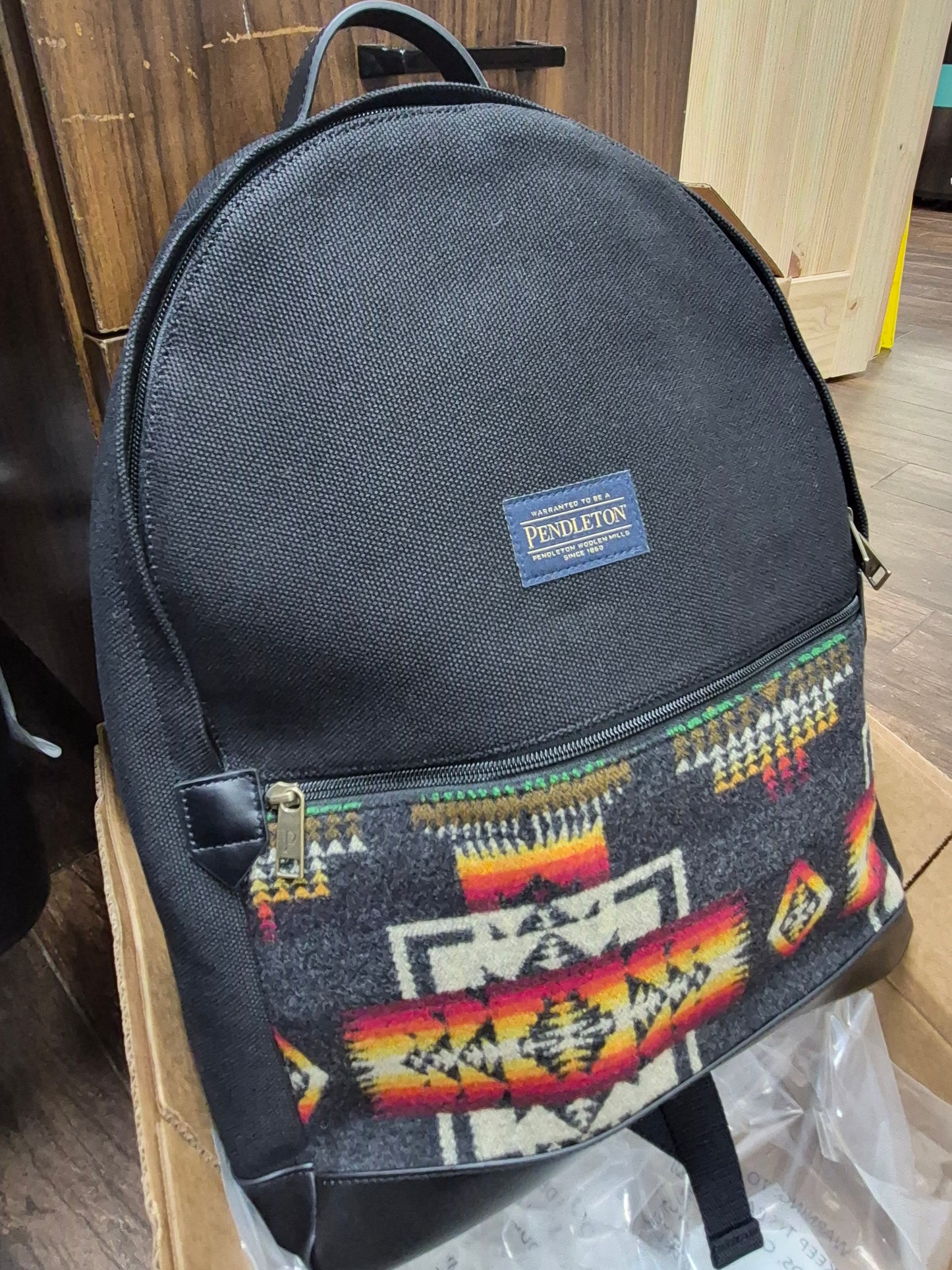 Pendleton Chief Joseph Traditions Backpack Black