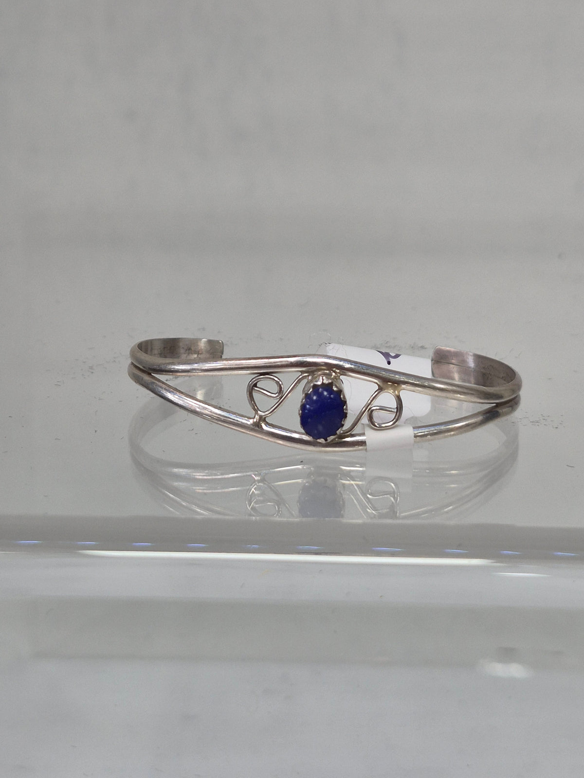 Lapis & Sterling Silver Baby Bracelet