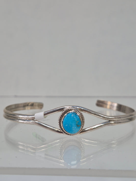 Turquoise & SS Bracelet