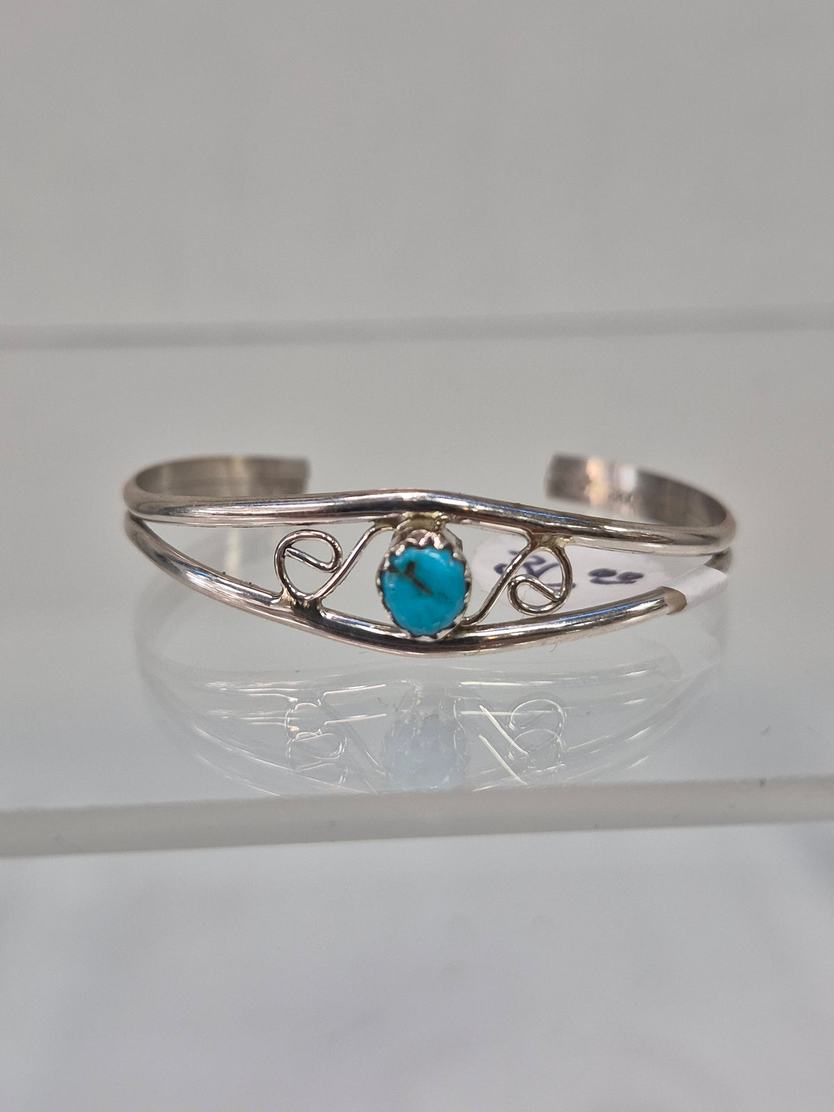 Sterling & Turquoise Baby Bracelet
