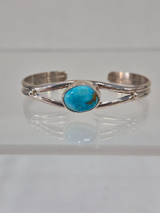Turquoise & SS Bracelet