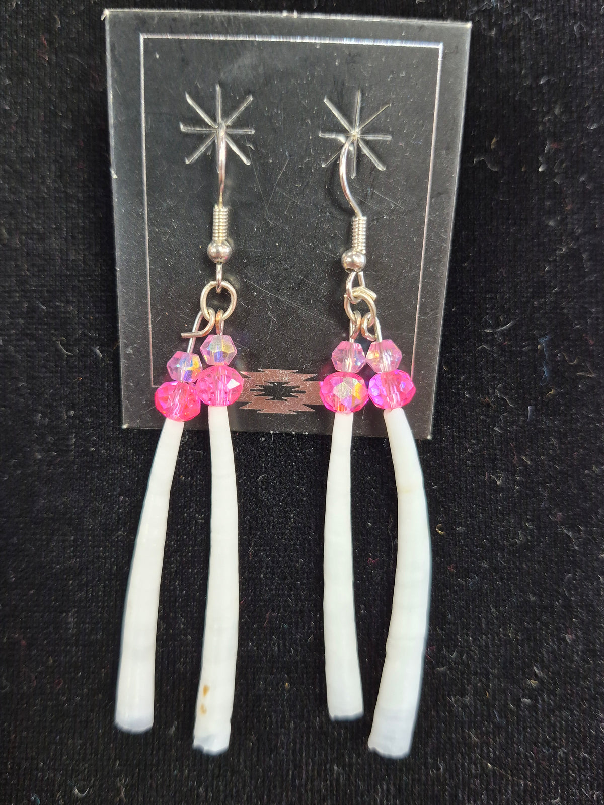 Double Dentallium Earrings
