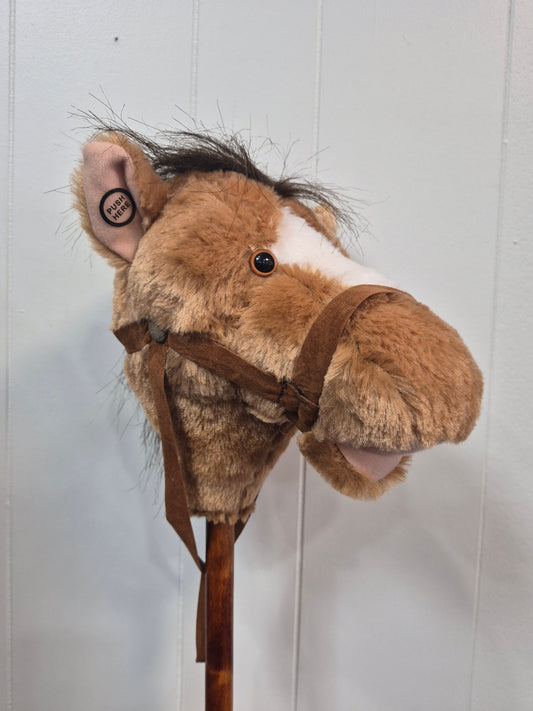 Stick horse- Brown