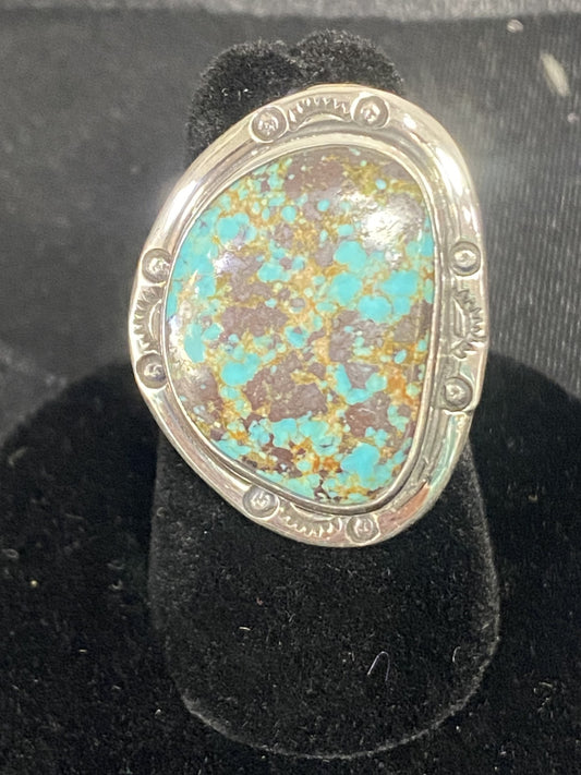 Turquoise & Sterling Silver Ring