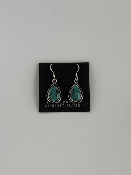 Turquoise & Sterling Silver Earrings