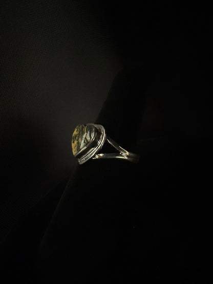 Bumble Bee/Sterling Silver Ring (size 7 3/4)