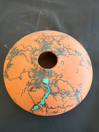 Horsehair Pottery- White Antelope