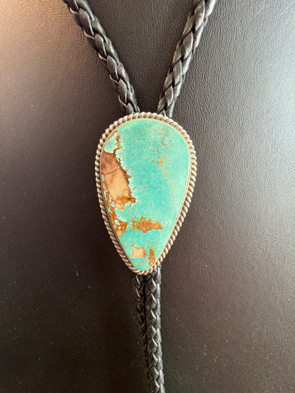 Pilot Mtn. Turquoise/ Sterling Silver Bolo