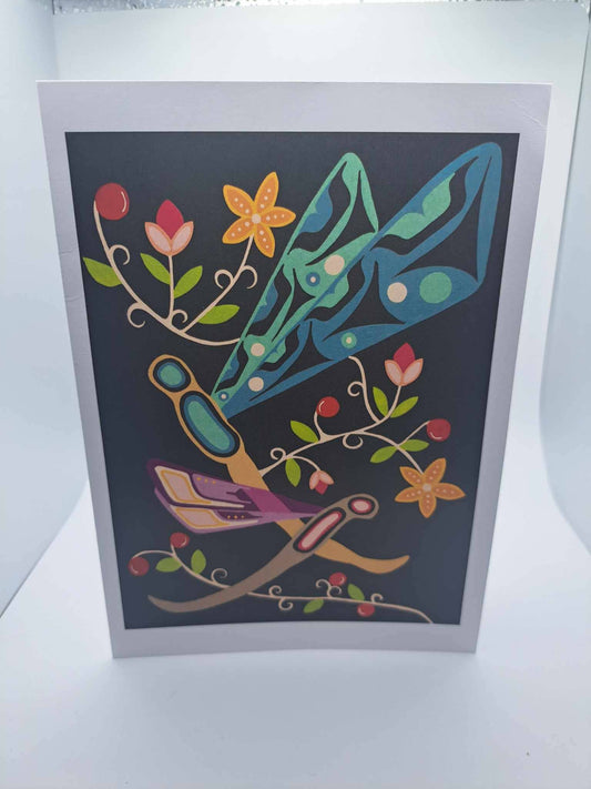 Springtime - 5x7 Blank Card