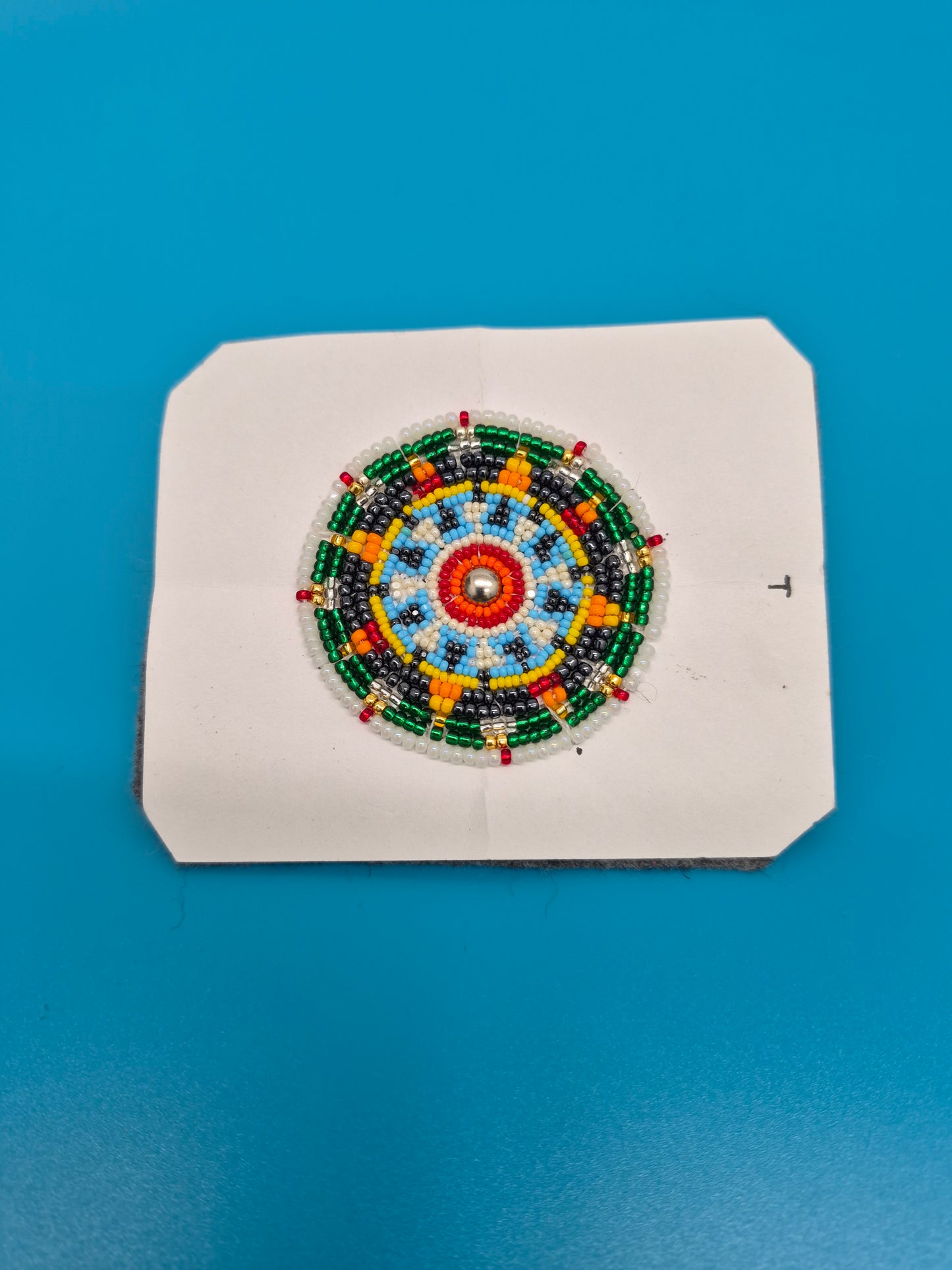 Beaded Medallion for Crafts