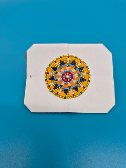 Beaded Medallion for Crafts
