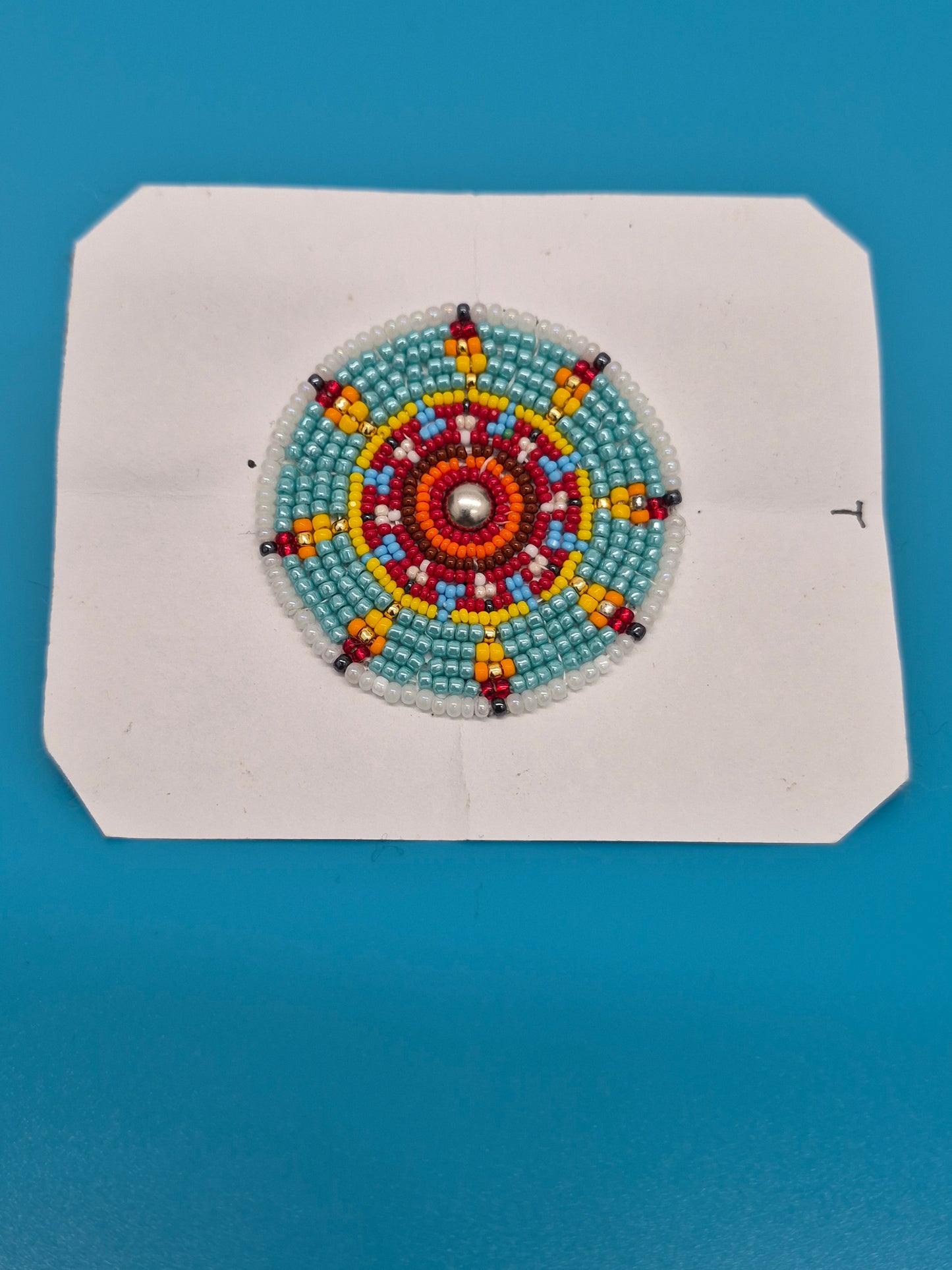 Beaded Medallion for Crafts