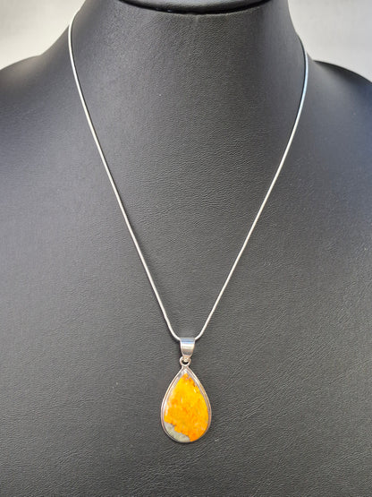 Bumblebee Jasper SS Pendant