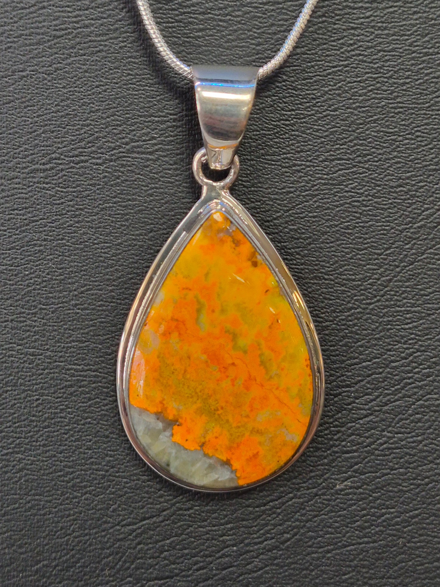 Bumblebee Jasper SS Pendant