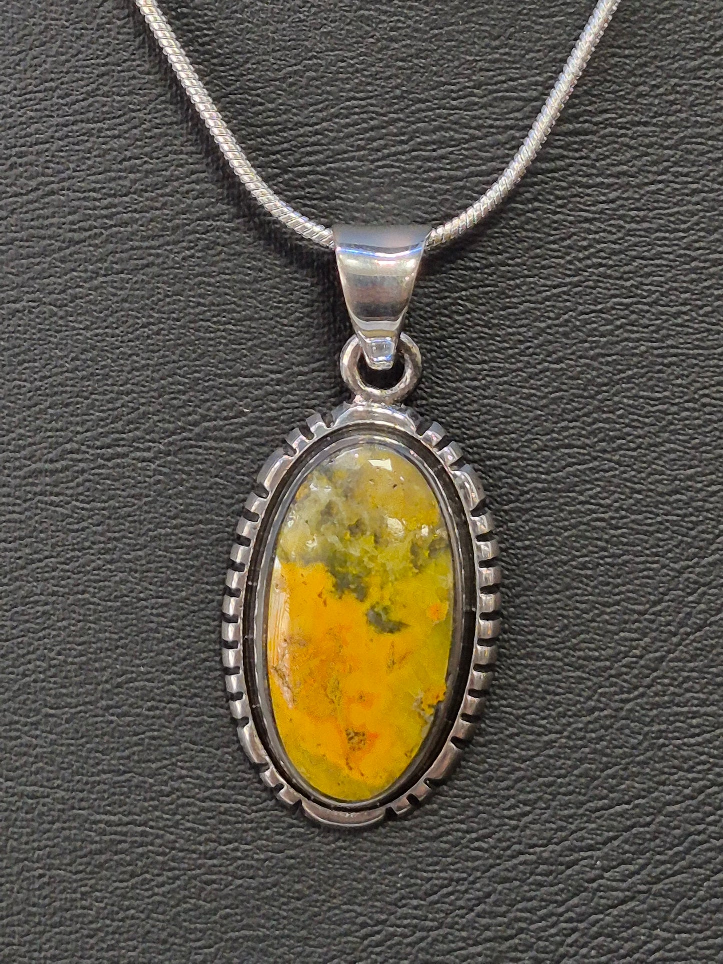 Bumble Bee Jasper Necklace