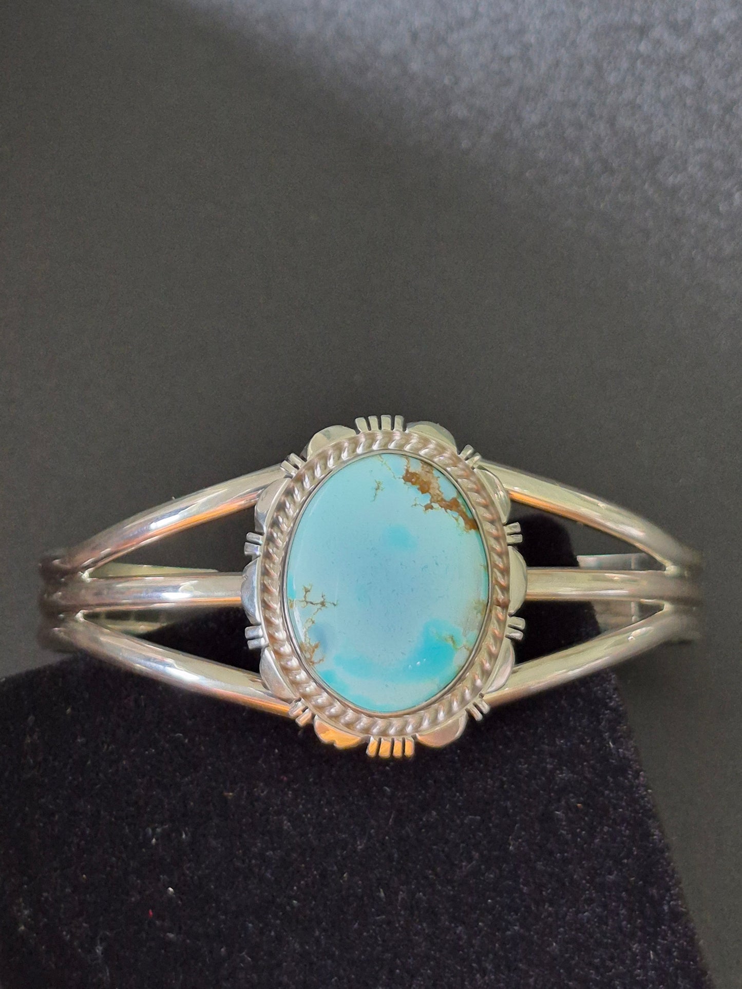 Golden Hills Turquoise & Sterling Silver Bracelet