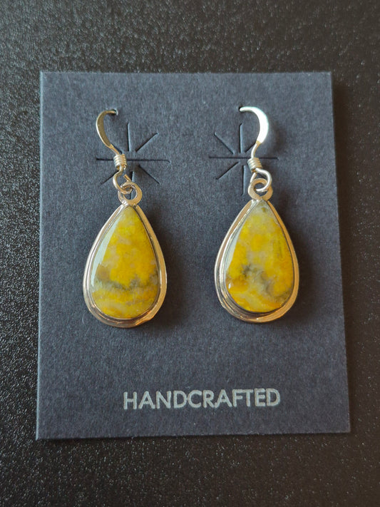 Bumblebee Jasper Earrings