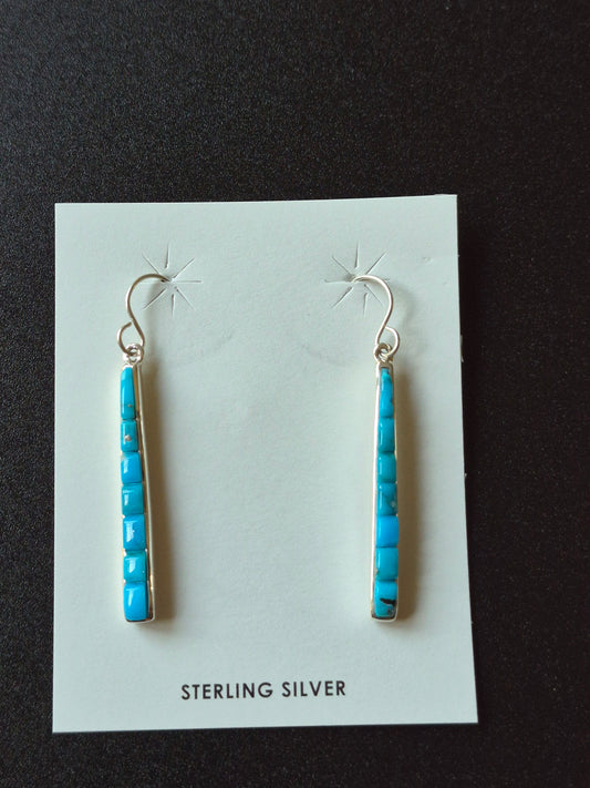 Turquoise & Sterling Silver Earrings