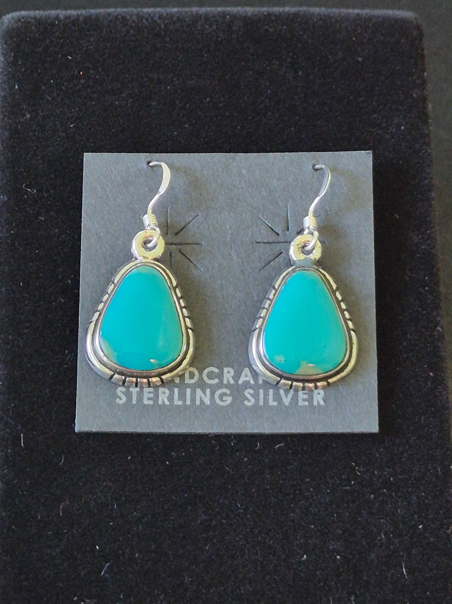 Turquoise & Sterling Silver Earrings