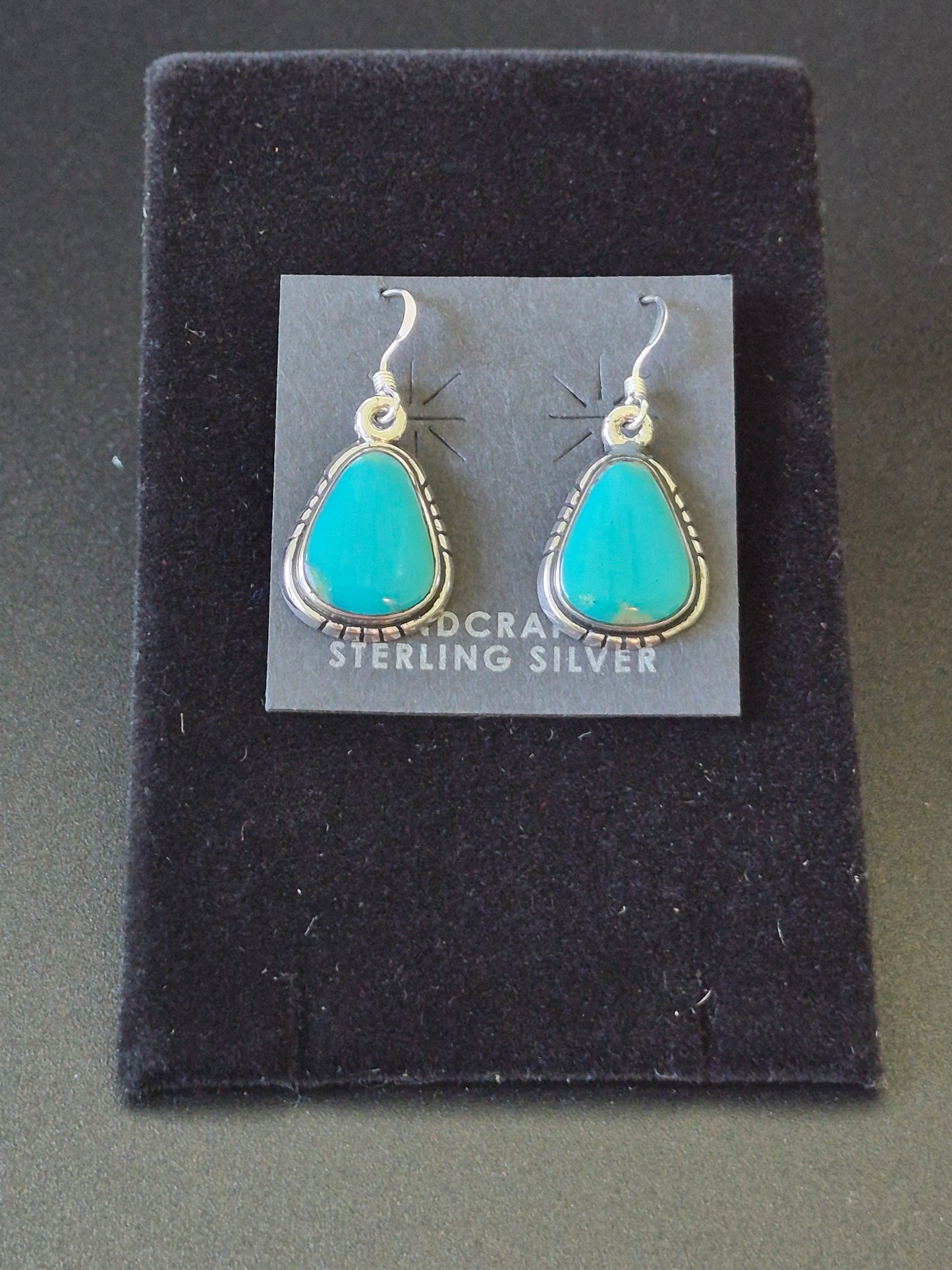 Turquoise & Sterling Silver Earrings